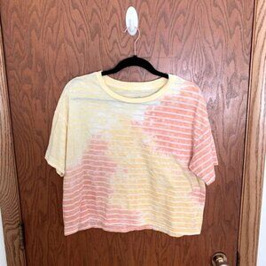 Aerie Tie Die Cropped Tee